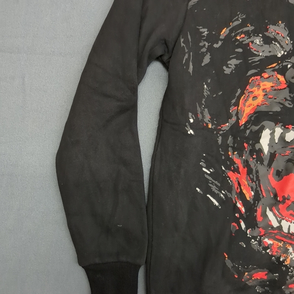 Givenchy Black Rottweiler Crew Neck Pullover Sweatshirt Size Medium - Picture 2 of 15